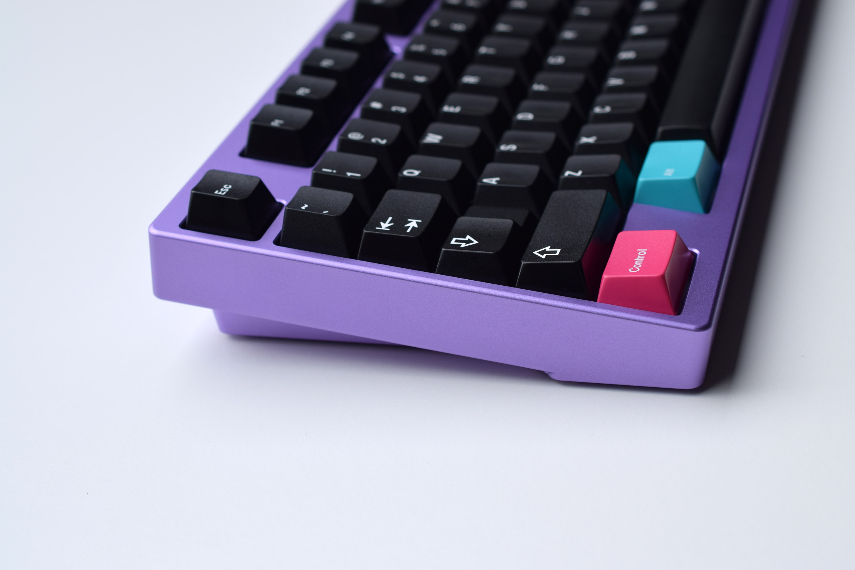 IU TKL Perry Works Purple Mechanical Keyboard